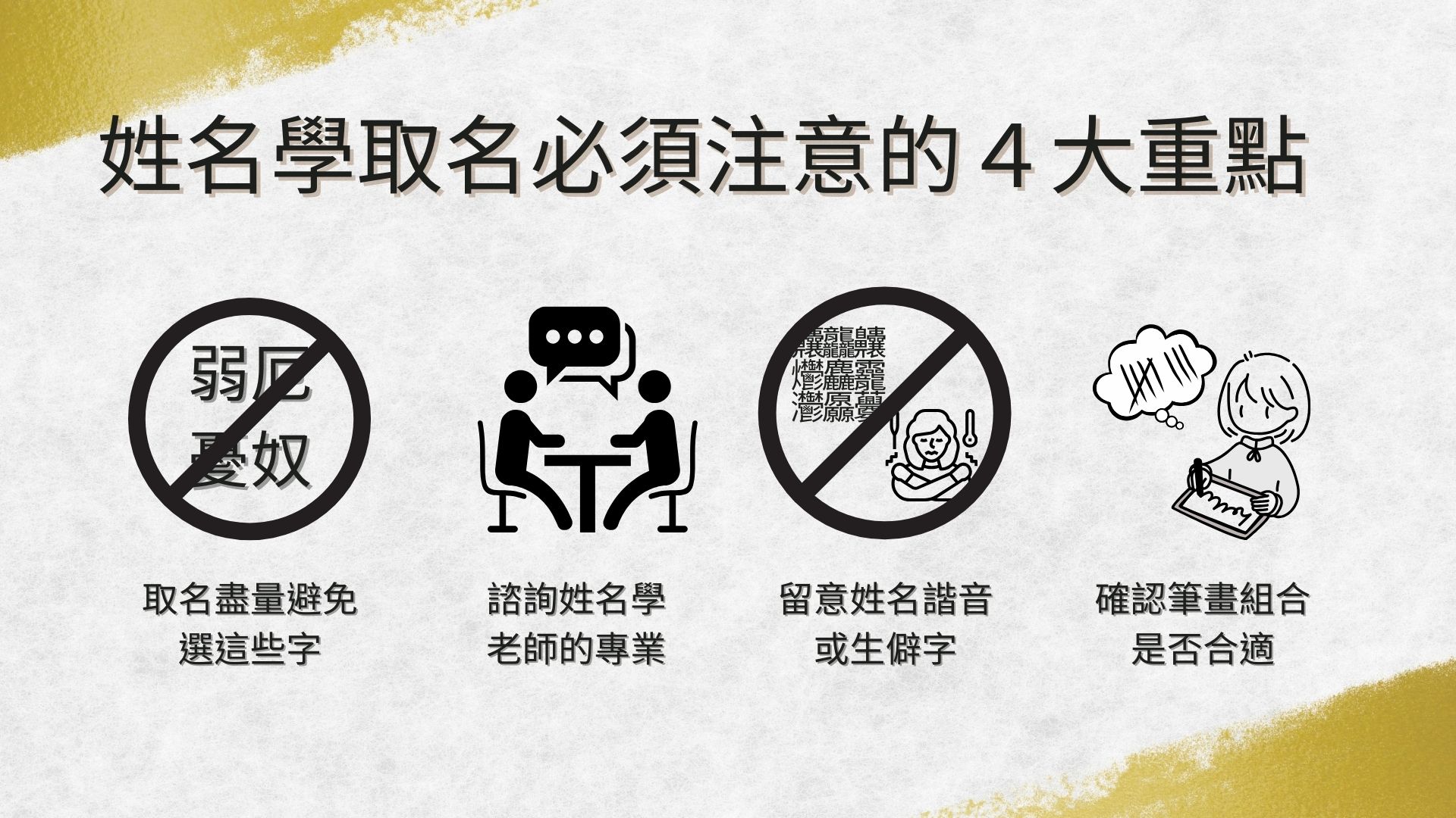 取名重點